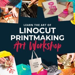 6 July 2025 Linocut Printmaking Workshop