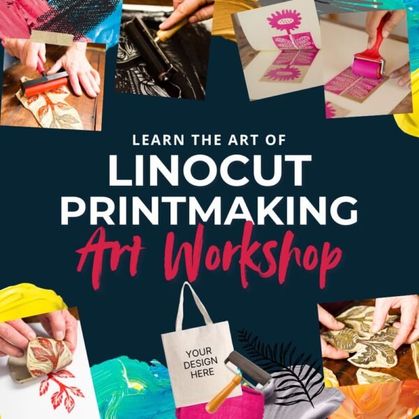 6 July 2025 Linocut Printmaking Workshop