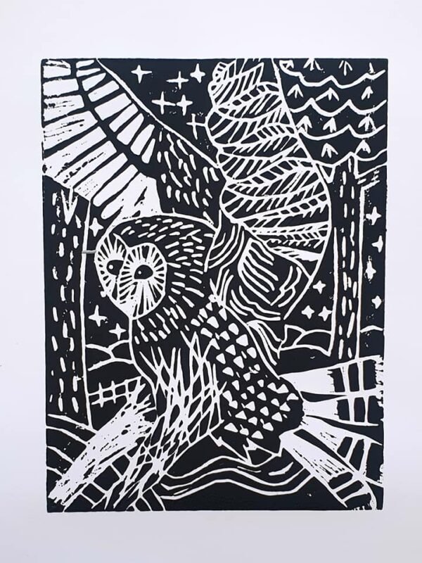 6 July 2025 Linocut Printmaking Workshop - Image 9