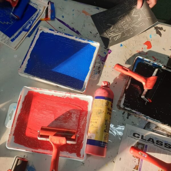 6 July 2025 Linocut Printmaking Workshop - Image 6
