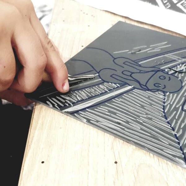 6 July 2025 Linocut Printmaking Workshop - Image 35