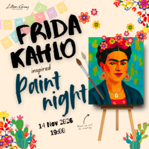 14 Nov 2026 Frida Kahlo inspired Paint Night 19:00