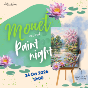 24 Oct 2025 Monet inspired Paint Night 19:00