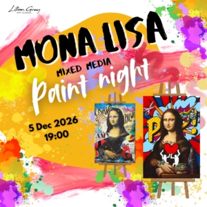 5 Dec 2026 Mona Lisa Mixed Media Paint Night 19:00