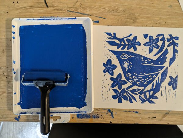 6 July 2025 Linocut Printmaking Workshop - Image 23