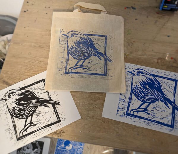 6 July 2025 Linocut Printmaking Workshop - Image 7