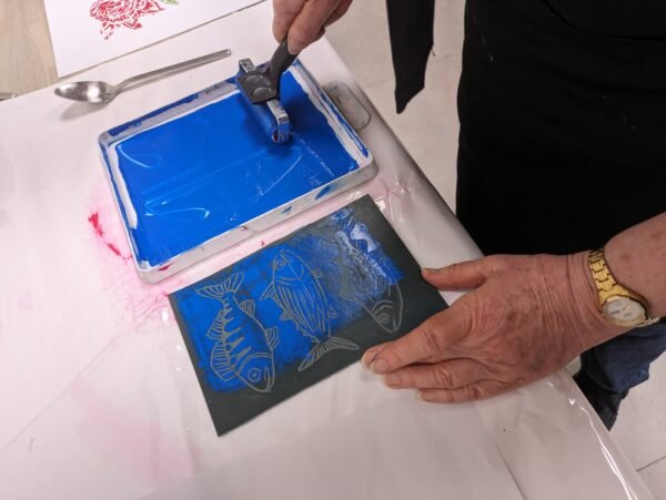 6 July 2025 Linocut Printmaking Workshop - Image 31