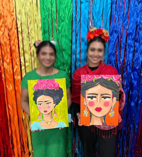 18 July 2025 Frida Kahlo inspired Paint Night 19:00 - Image 12