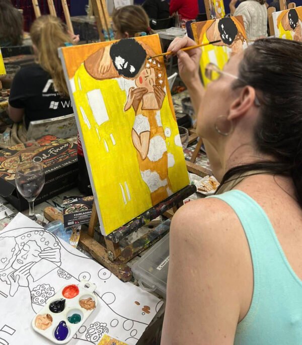 27 June 2025 Gustav Klimt inspired Paint Night 19:00 - Image 4