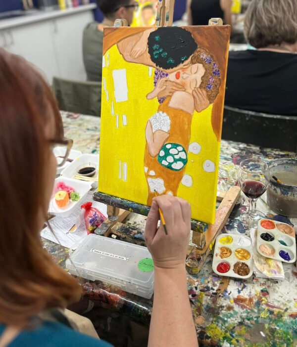 27 June 2025 Gustav Klimt inspired Paint Night 19:00 - Image 3