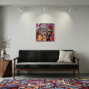 Deus_Seeing a better future for all artwork by South African artist Lillian Gray (5)