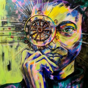 Ex Machina_Seeing a better future for all artwork by South African artist Lillian Gray (6)