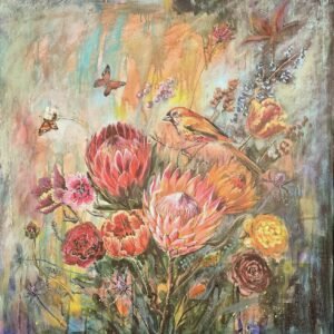 LillianGray_ProteaPastures_1x1m_ColourAcc