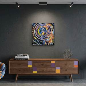 Manu_Seeing a better future for all artwork by South African artist Lillian Gray (6)