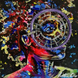 Opti_Seeing a better future for all artwork by South African artist Lillian Gray (1)