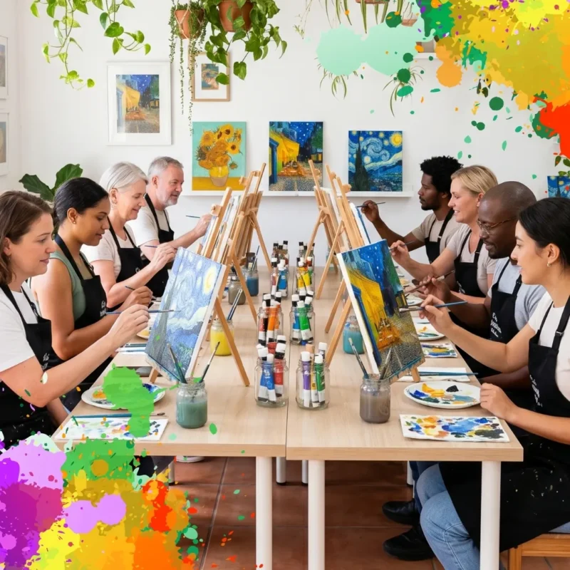 Type of Events - Paint Event based on Famous Artists